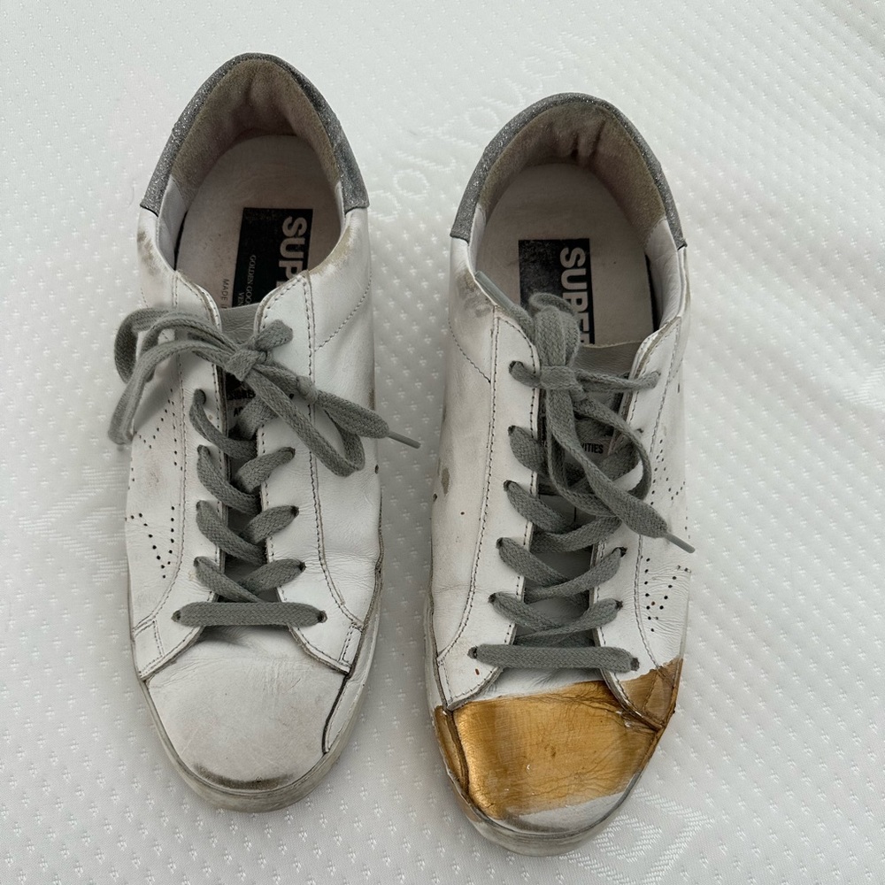 Golden goose golden stripe floral